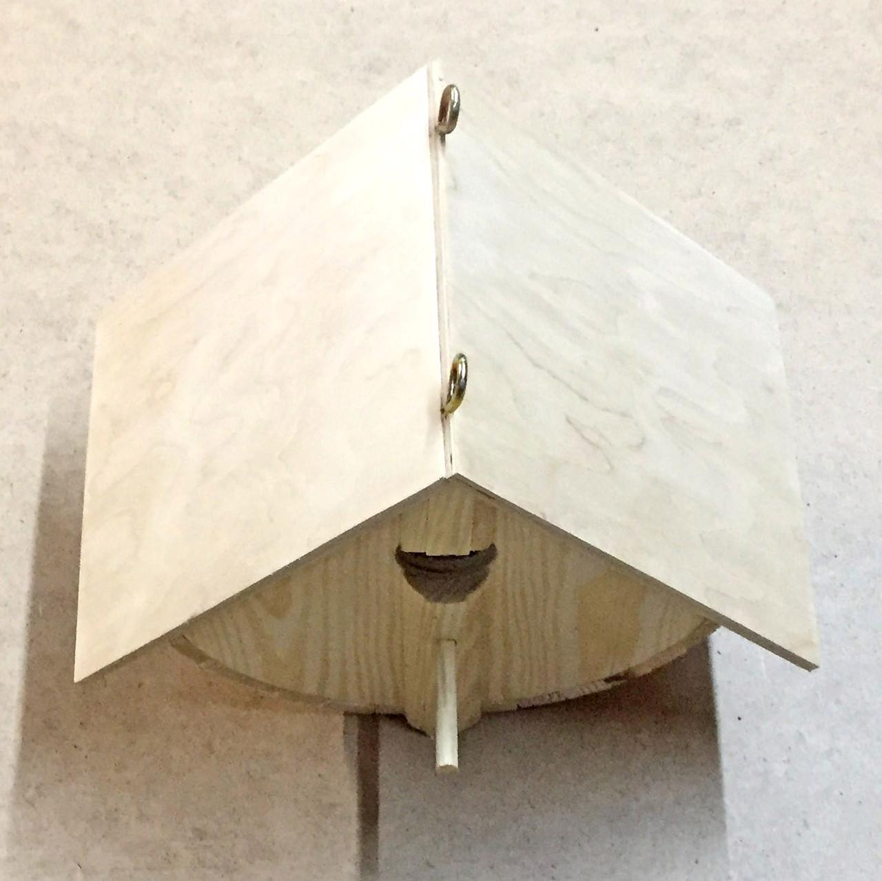 Шпаківня садова з дерева Свірістель (СКВ-001400) - фото 4