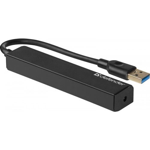 Концентратор Quadro Express USB 4хUSB Black (83204)