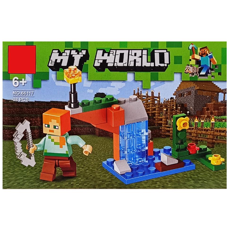 Конструктор дитячий Minecraft 66117-5 39 деталей (RLT53194)