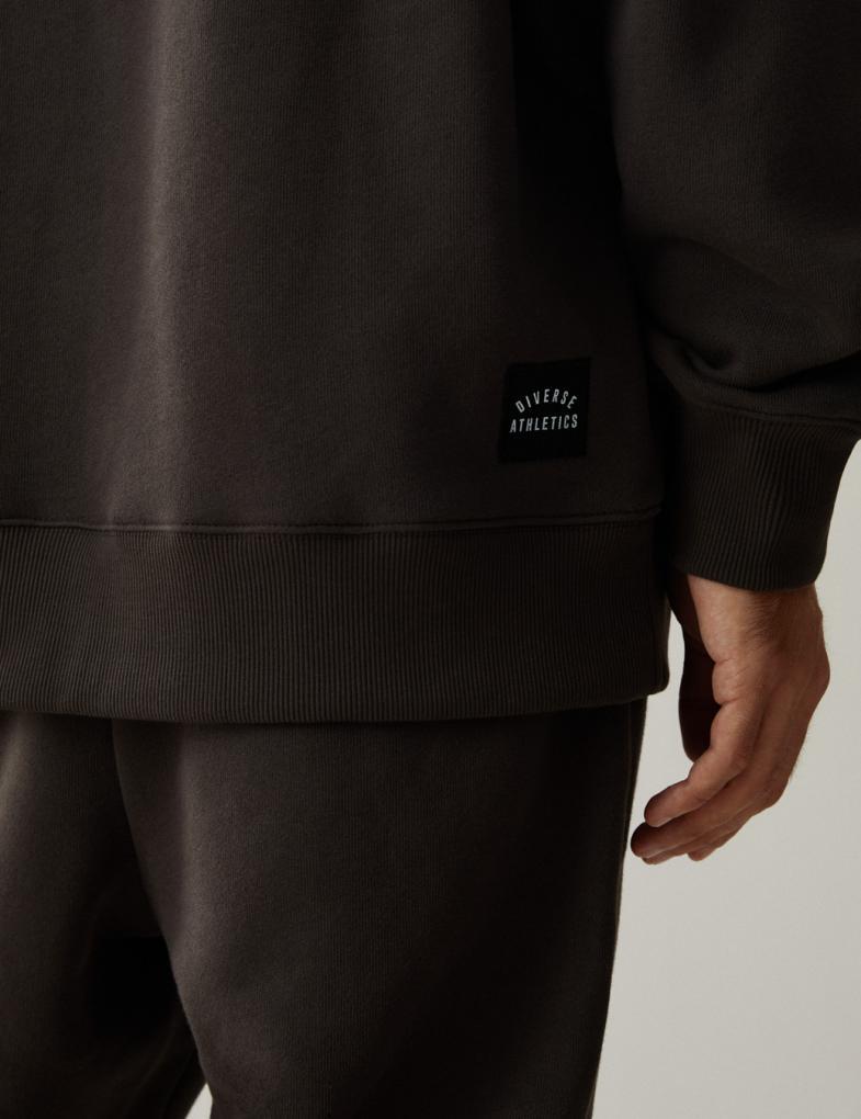 Худі чоловіче Diverse ATH H 523 XL Темно-коричневий (5902598910967) - фото 5