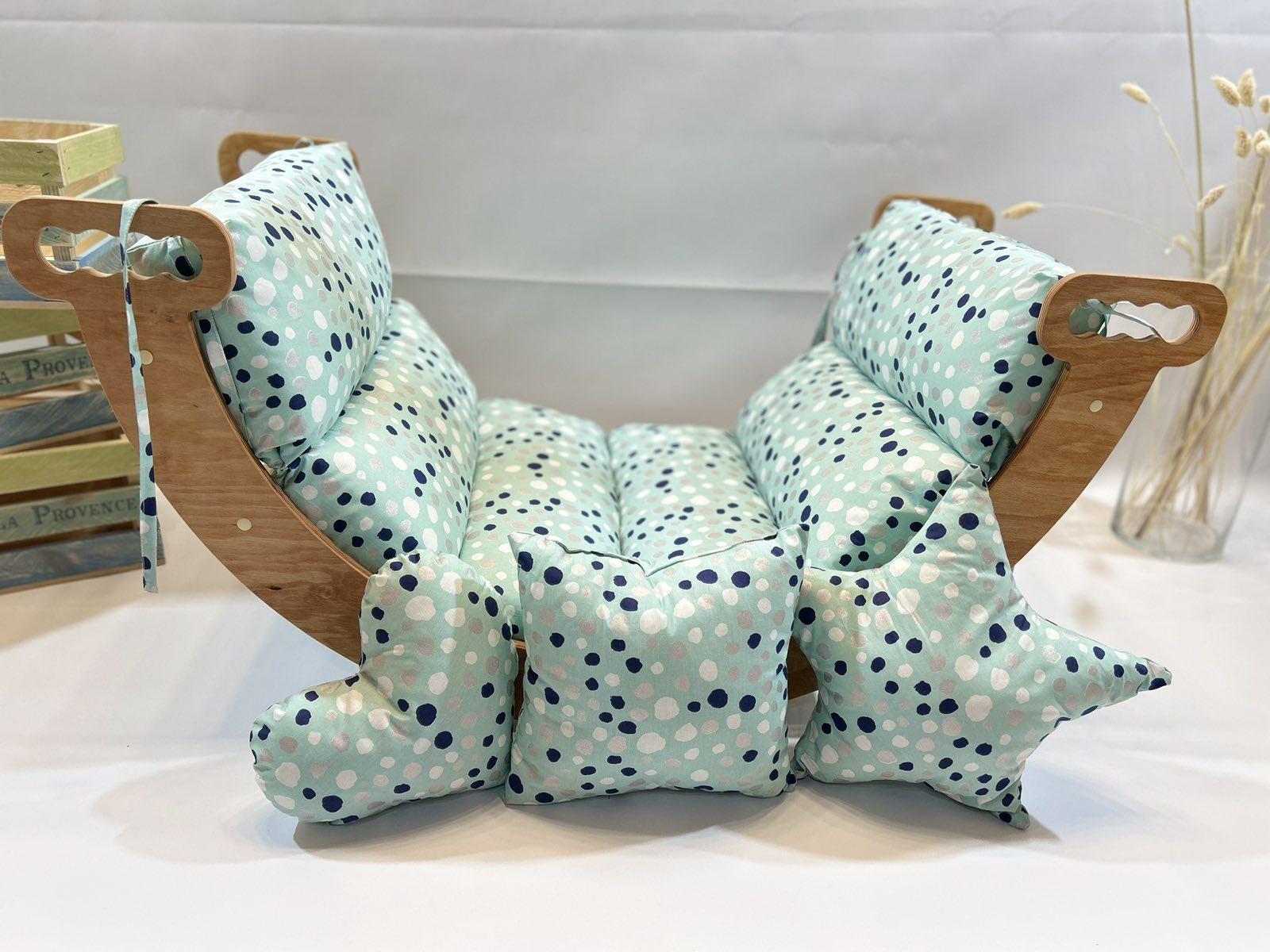 Детский тренажер с матрасом Paradox Арка Пиклер из натурального дерева (290120232) - фото 4