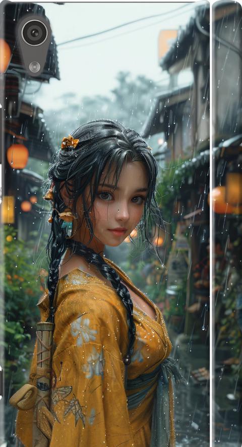 Чехол на Sony Xperia XA1 G3112 Anime-girl (6133m-964-42517)