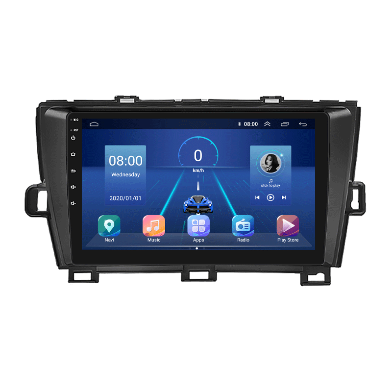 Автомагнитола штатная Lesko для Toyota Prius III XW30 2009-2011 9" 6/128Gb 4G Wi-Fi GPS Top MOB Автомагнитола штатная Lesko для Toyota Prius III XW30 2009-2011 9" 6/128Gb 4G Wi-Fi GPS Top MOB