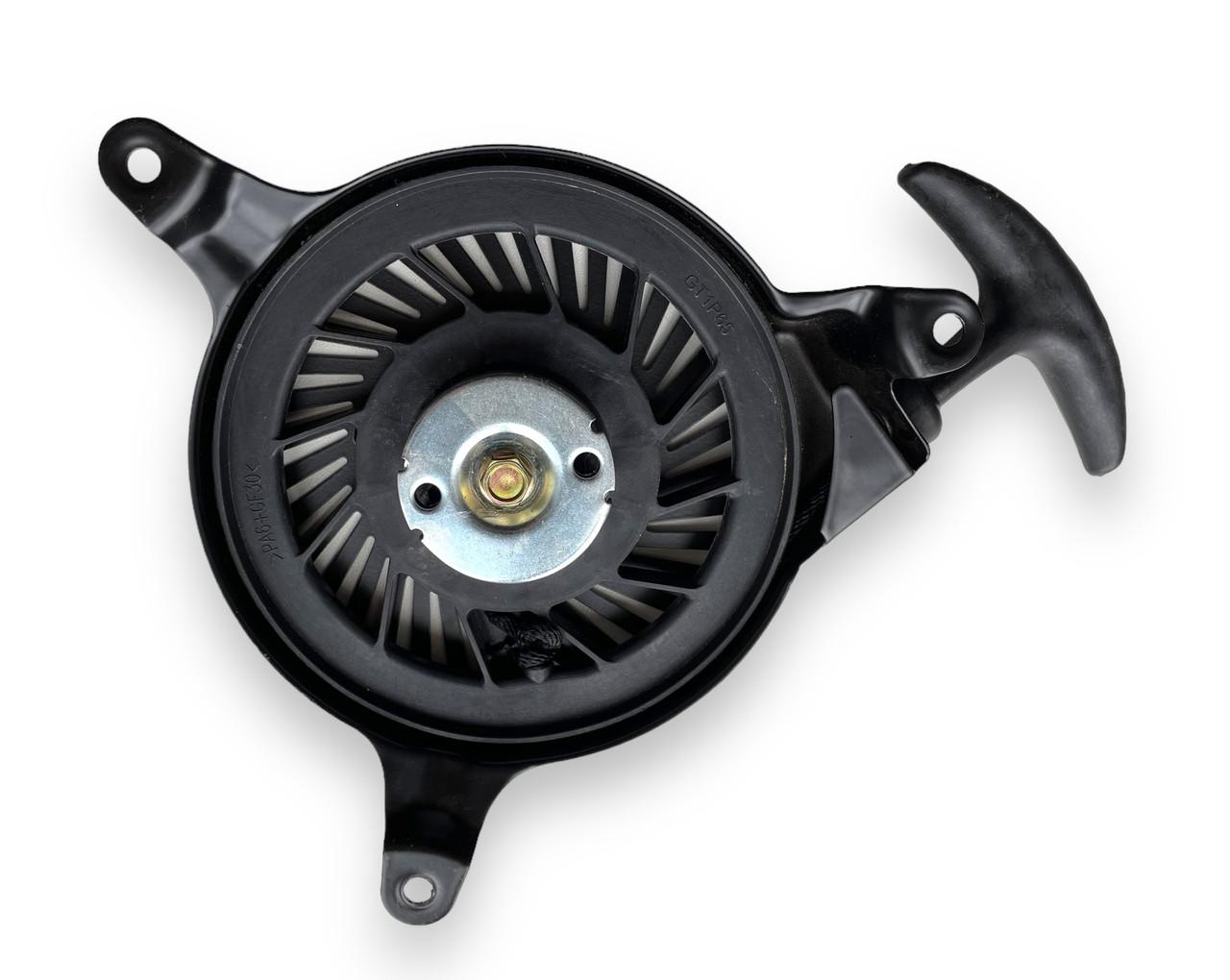 Стартер ручной на 3 винта на бензиновый двигатель 6,5 л.с. 160-200V для газонокосилки мотоблока вибротрамбовки - фото 5