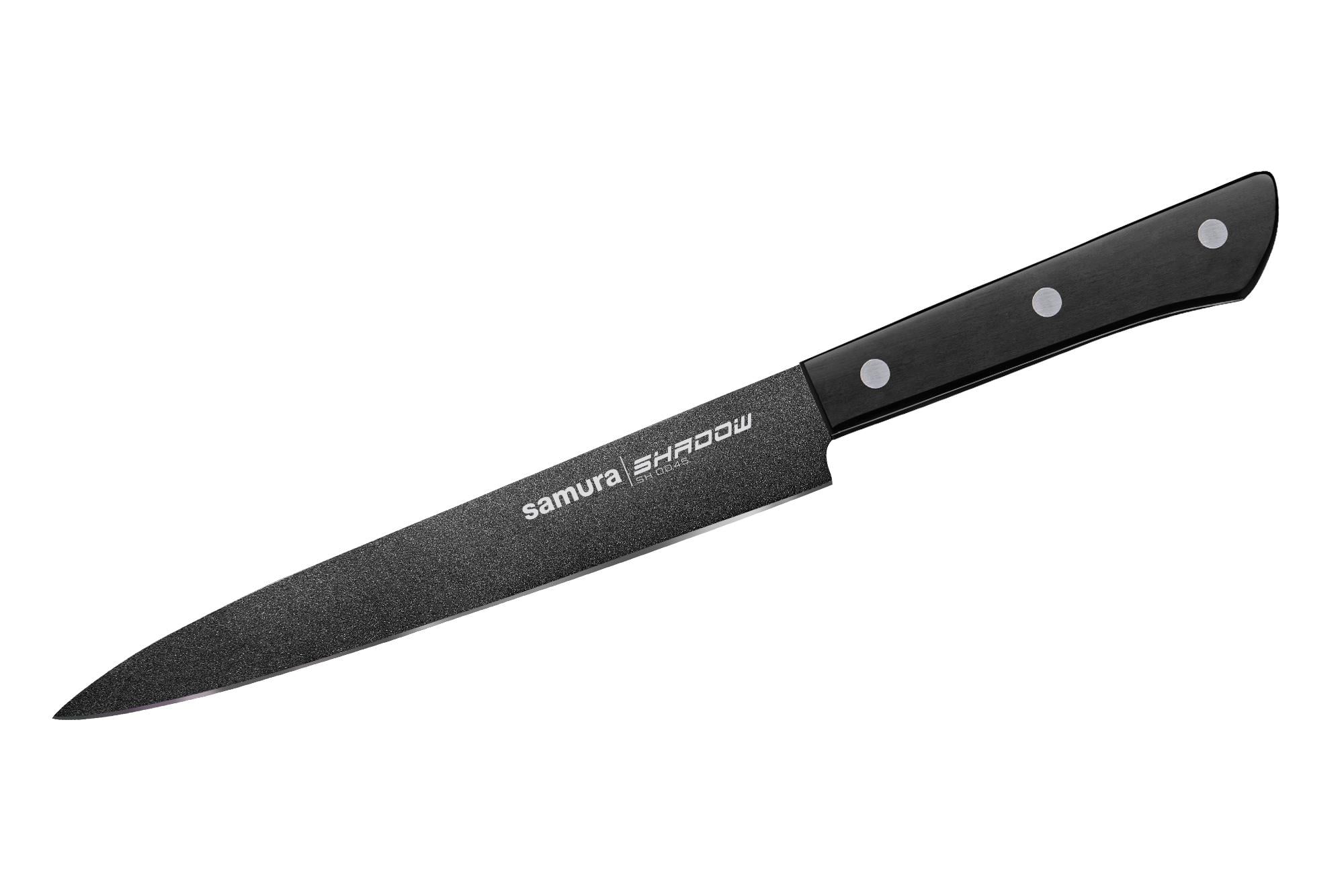 Нож кухонный Samura Shadow для нарезки 196 мм (SH-0045) Нож кухонный Samura Shadow для нарезки 196 мм (SH-0045)