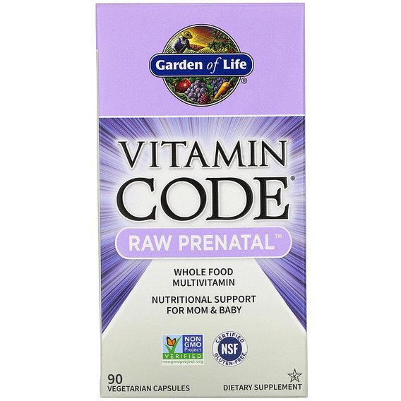 Витаминно-минеральный комплекс Garden of Life Vitamin Code RAW Prenata 90 Veg Caps (GOL-11392)