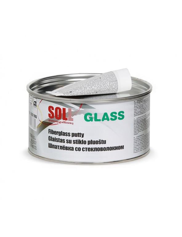 Шпаклевка со стекловолокном SOLL Glass 1,8 кг Зеленый (000032318)