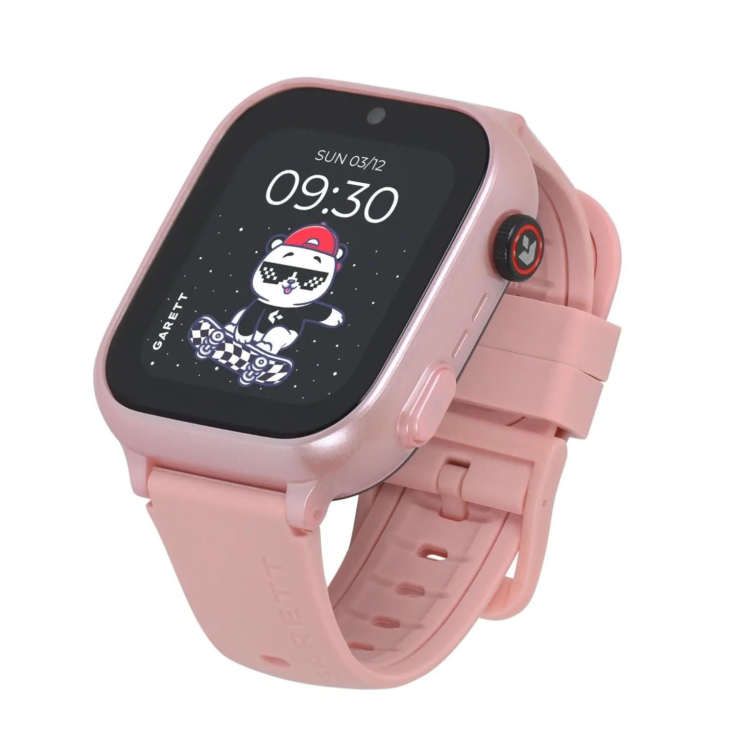 Смарт-годинник дитячий Garett Kids Cute 2 45 мм LTE Pink (613975) Смарт-годинник дитячий Garett Kids Cute 2 45 мм LTE Pink (613975)