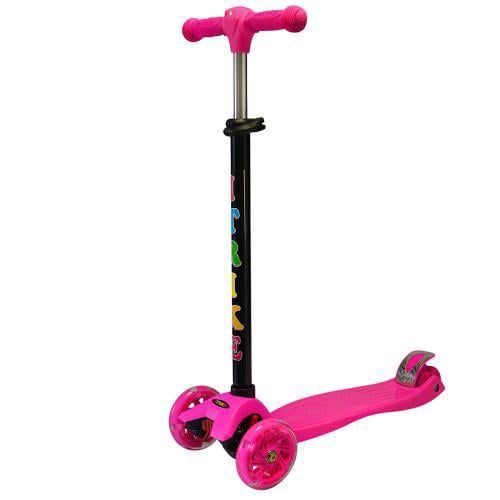 Самокат детский iTrike JR 3-003-P-L MAXI светятся фары