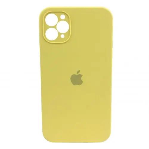 Силиконовый Чехол Накладка Закрытая Камера Silicone Case Full Camera Для iPhone 12 Pro Lemon Силиконовый Чехол Накладка Закрытая Камера Silicone Case Full Camera Для iPhone 12 Pro Lemon