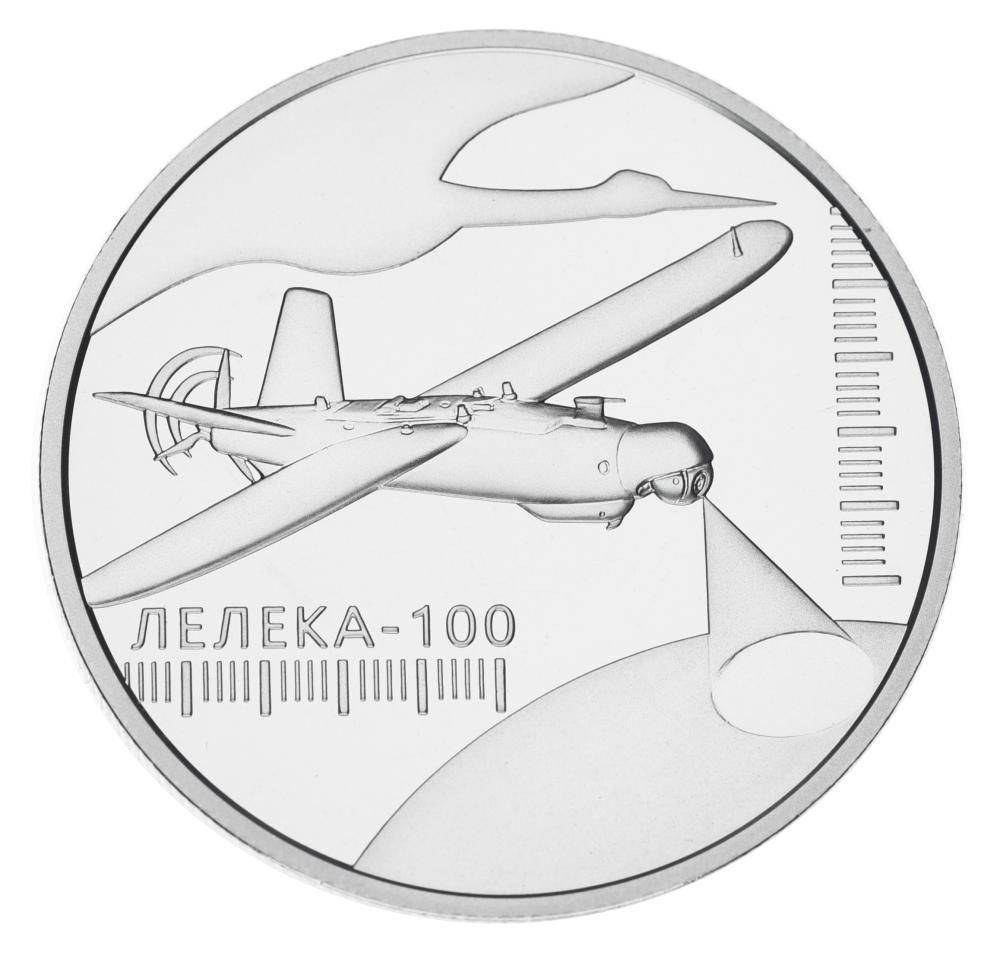 Коллекционная монета Украина 5 гривен 2024 UNC Украинский хлопок Аист -100 (М20057)
