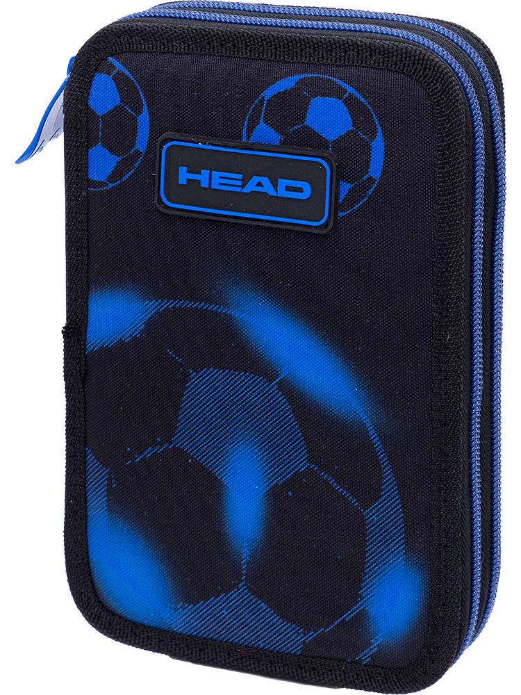 Пенал двойной без наполнения Head AC2 FOOTBALL NEO Blue (503025040)