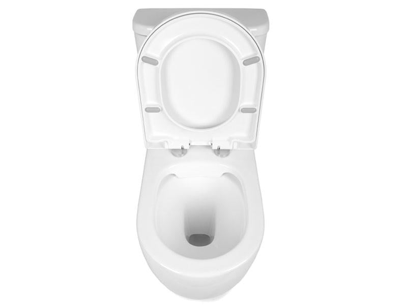 Унитаз-компакт напольный NEWARC Modern Rimless Белый (3822W NEW) - фото 9 Унитаз-компакт напольный NEWARC Modern Rimless Белый (3822W NEW) - фото 9