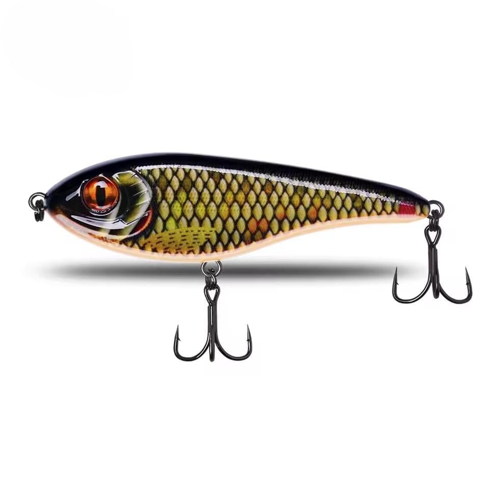 Воблер StormBear JerkBait StBR-1A 105мм-30г-SS цвет #034