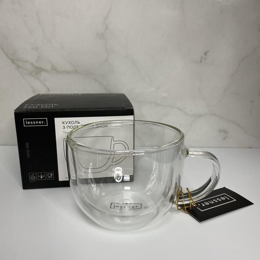 Чашка Lessner Thermo 11310-350 з подвійним дном 350 мл