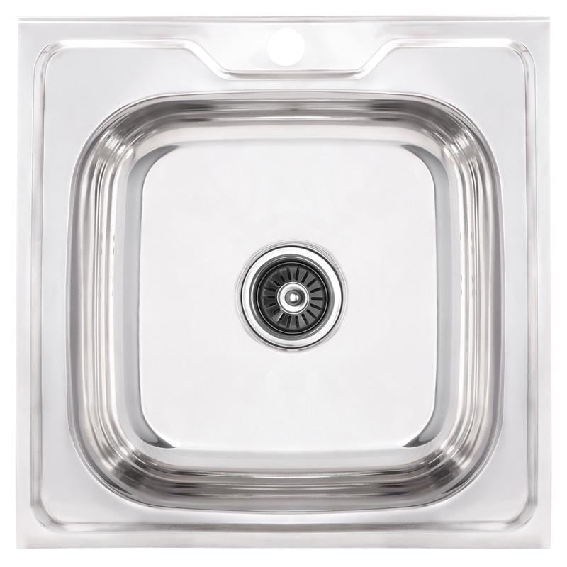 Кухонная мойка Zerix Z5050-06-160P Polish (ZS0580)