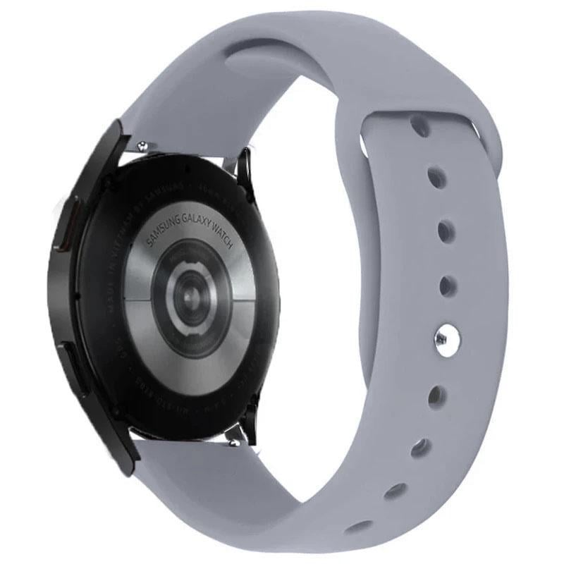 Ремешок силиконовый Sport для Smart Watch 22 мм Серый