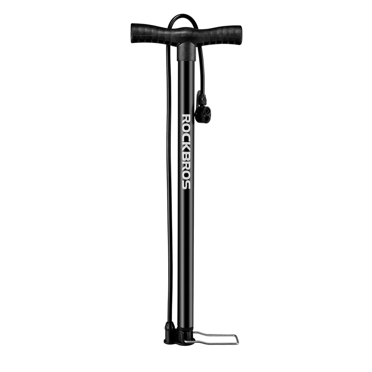 Насос велосипедный и напольный ROCKBROS 5930 140 psi/9,6 бар (RB-5930-4019)