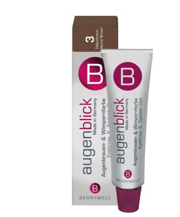 Краска для бровей и ресниц Berrywell Augenblick №3 15 мл Коричневый (32010471)
