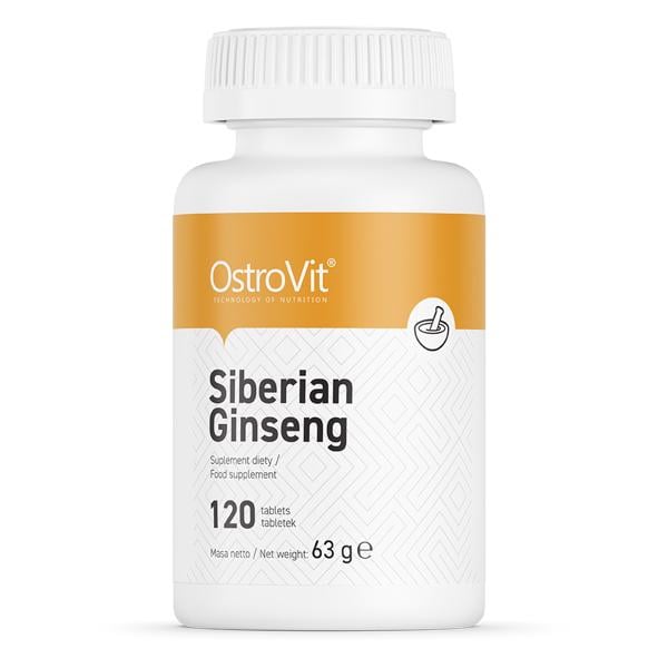 Экстракт сибирского женьшеня Ostrovit Siberian Ginseng 120 tab - фото 1