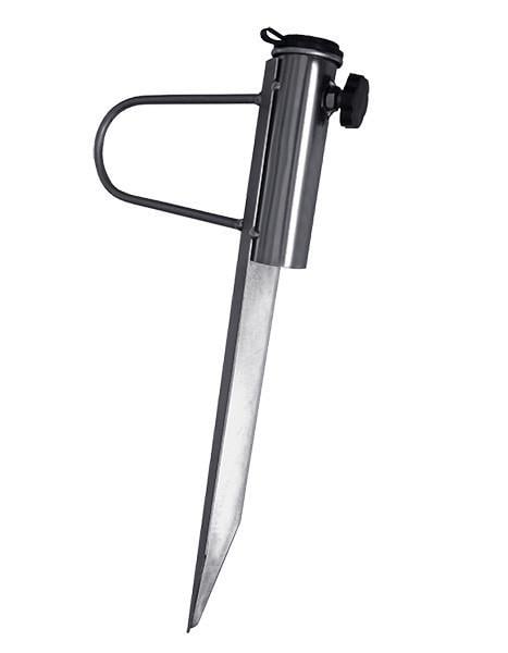 Подставка-штырь для зонта TE-21 из металла 41х32 см Серый (CNT00012520)