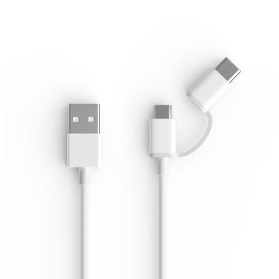 Кабель ZMi Cable USB для Type-C/MicroUSB AL501 2A 1 м White - фото 2