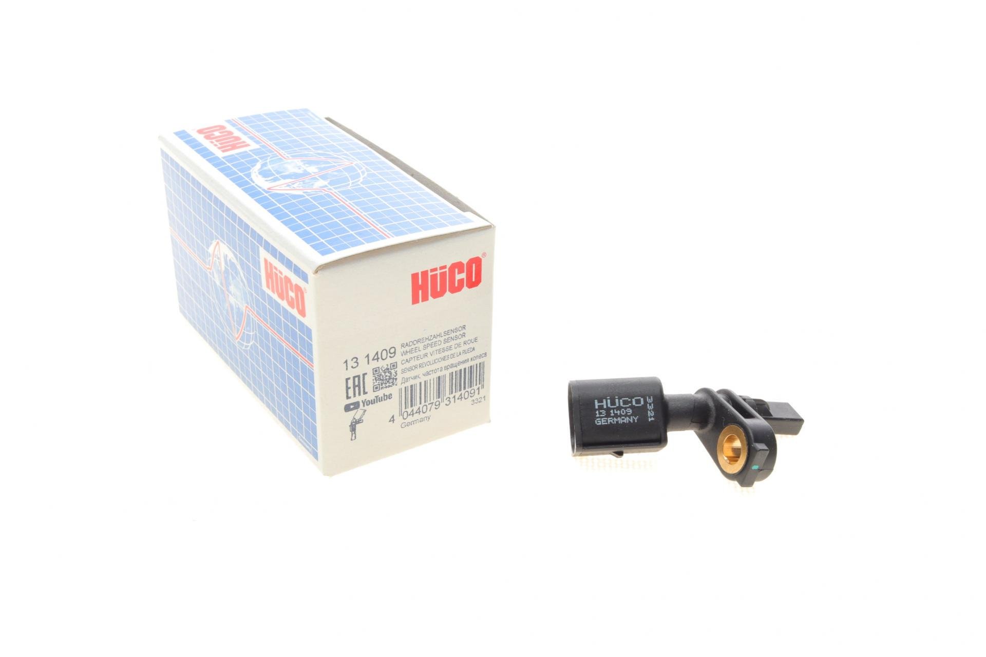 Датчик ABS передний Hitachi для VW Golf VII/Passat/Skoda Roomster 99- L (131409)