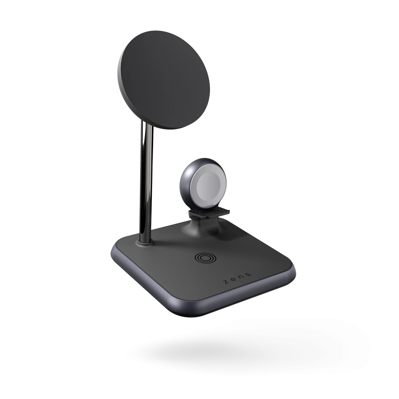 Док-станция беспроводная магнитная Zens 4в1 для Apple Iphone/iWatch/Airpods Magnetic + Watch Wireless Black (1908240884)