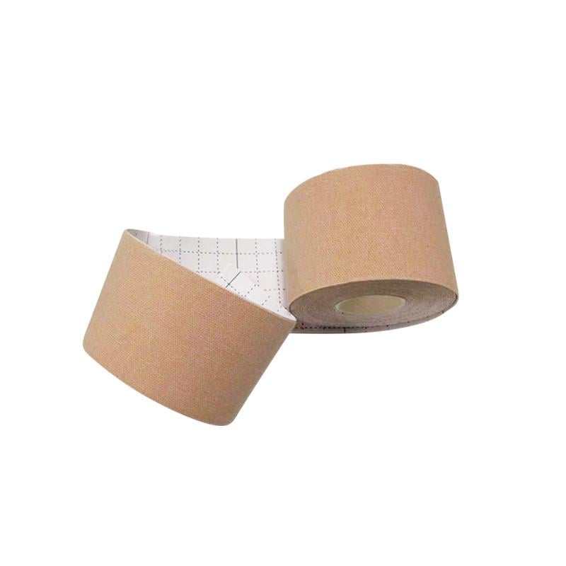 Тейп кинезиологический Lesko для поддержки груди 5 см/5 м Бежевый (24366712)