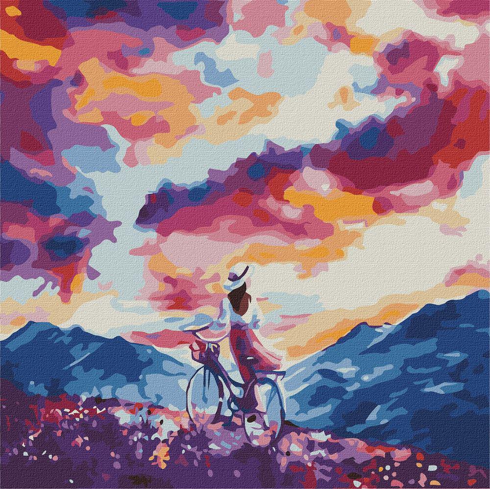 Картина за номерами Ідейка KHO2078 Дихання Вітру 40x40 см (27868)