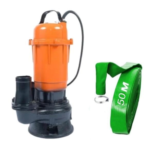 Насос фекальний Delta ADR 1-1,1 kW А зі шлангом 50 м (30465774)