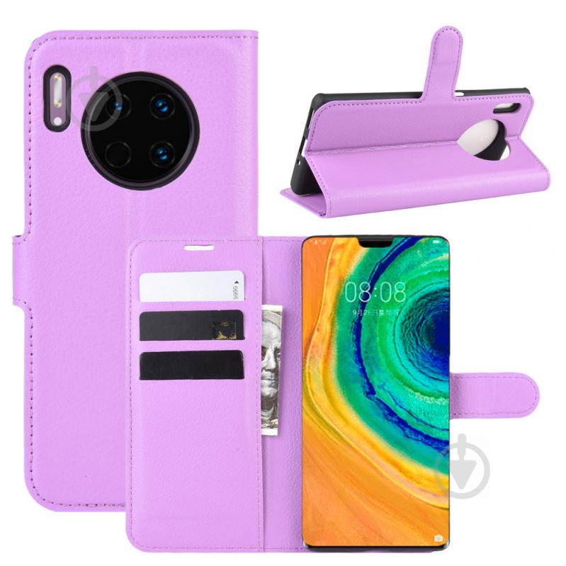 Чехол-книжка Litchie Wallet для Huawei Mate 30 Violet (hub_nkIF44463) - фото 2