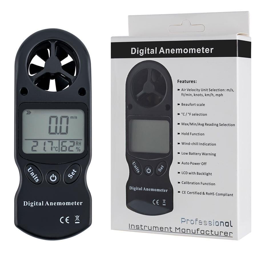 Анемометр 3в1 KT-300 скорость ветра/температура/влажность (287271)