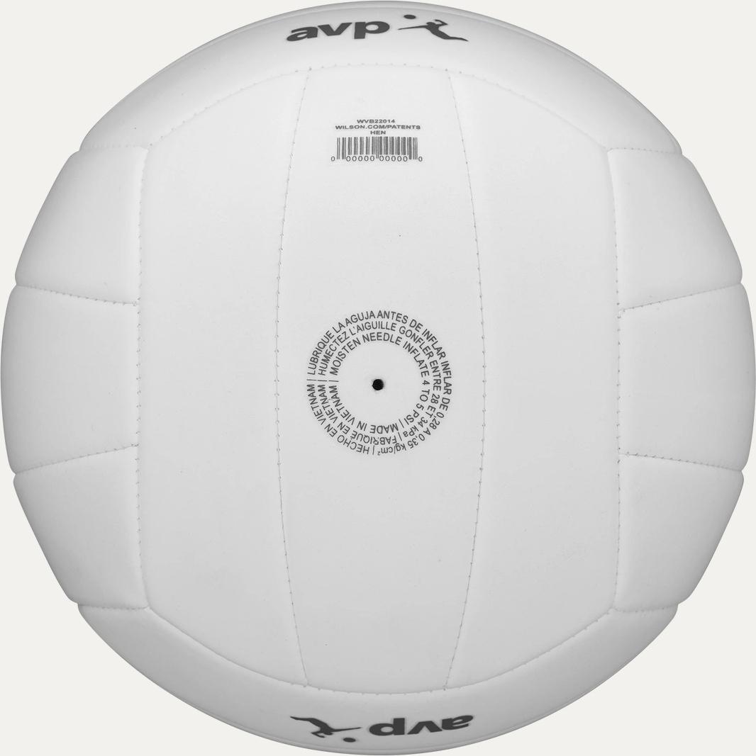 М'яч для пляжного волейболу Wilson AVP SOFT PLAY VB р. 5 Білий (WV4007201XBOF) - фото 6