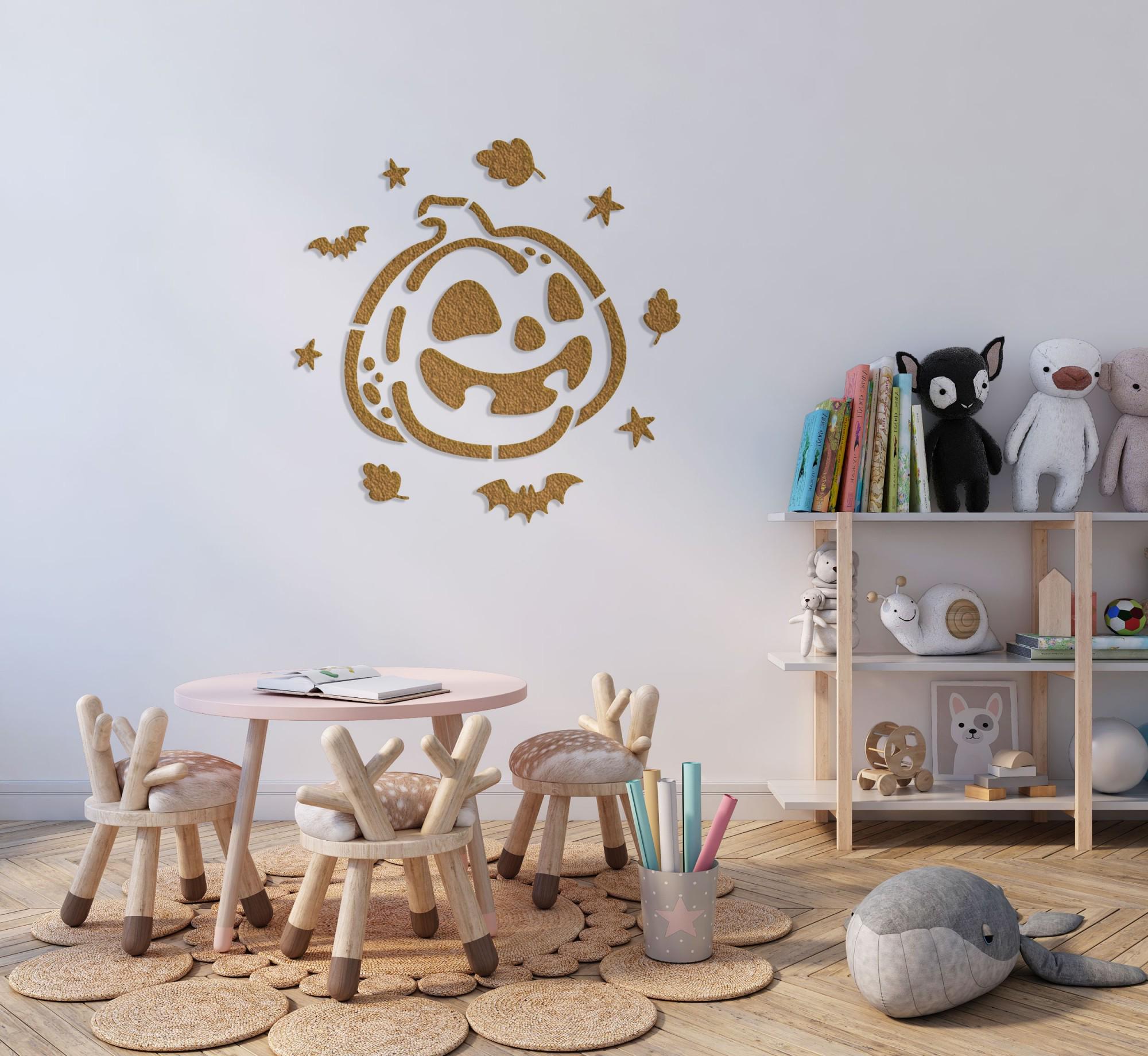 Трафарет многоразовый DFA Тыква для штукатурки и краски (E00016) - фото 2