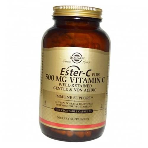 Витамины Solgar Ester-C 500 plus Vitamin C 250 вег. капс. (36313206)