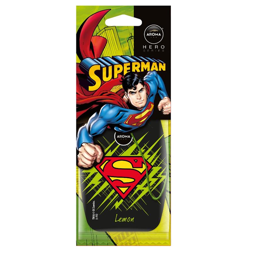Ароматизатор Aroma Car Superman Lemon Energy (30325)