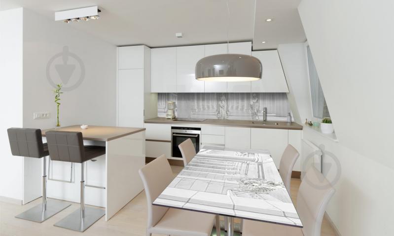 Наклейка виниловая на стол Zatarga «Колонны» 600х1200 мм Z180729st