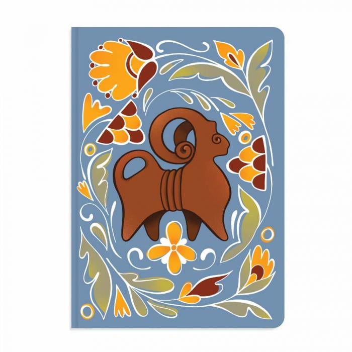 Блокнот GIfty Опішнянський баранець в крапку 19х13 см (AA-0170001)