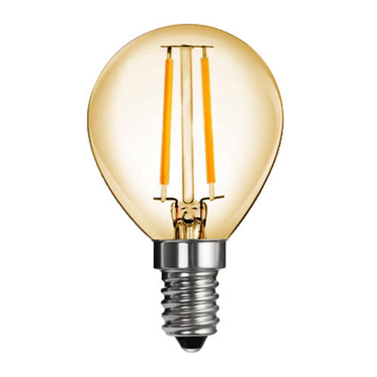 Лампа Edisons Premium LED G45 Gold E14 2W 2200K (8025)