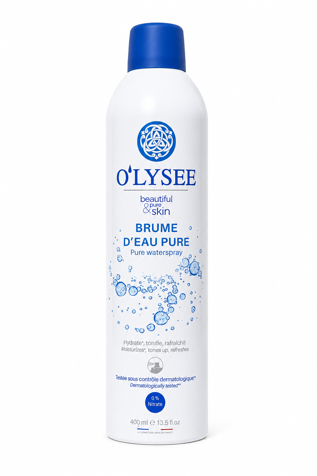 Спрей для лица Brumee O'lysee d'eau pure освежающий и увлажняющий 400 мл (09915002)