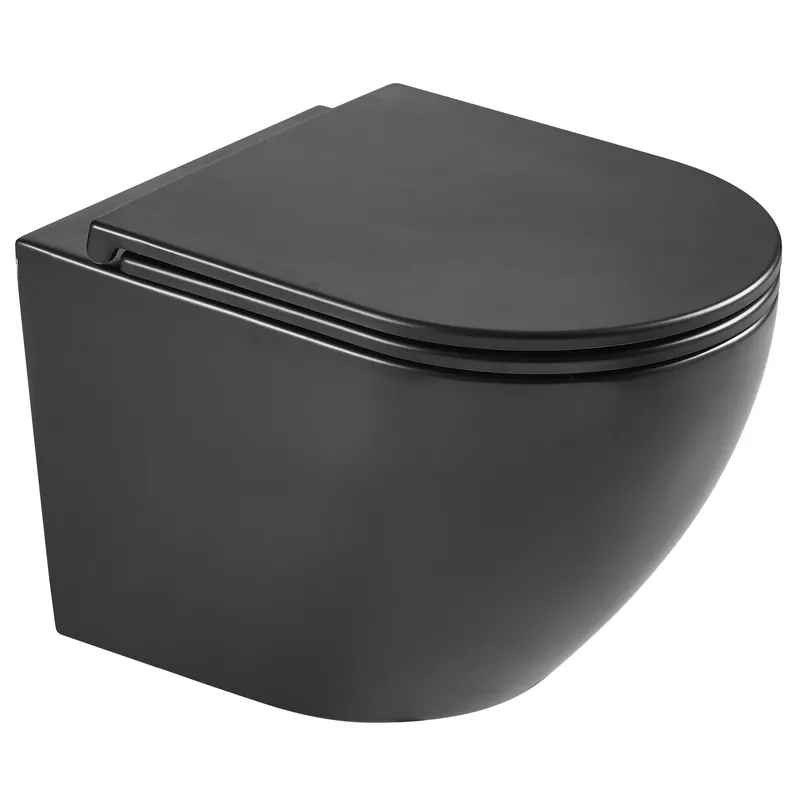 Унитаз подвесной MIXXUS Premium Ellipse-0303-T3 система смыва Tornado 3.0 520x365x360 мм Black (MP6591)