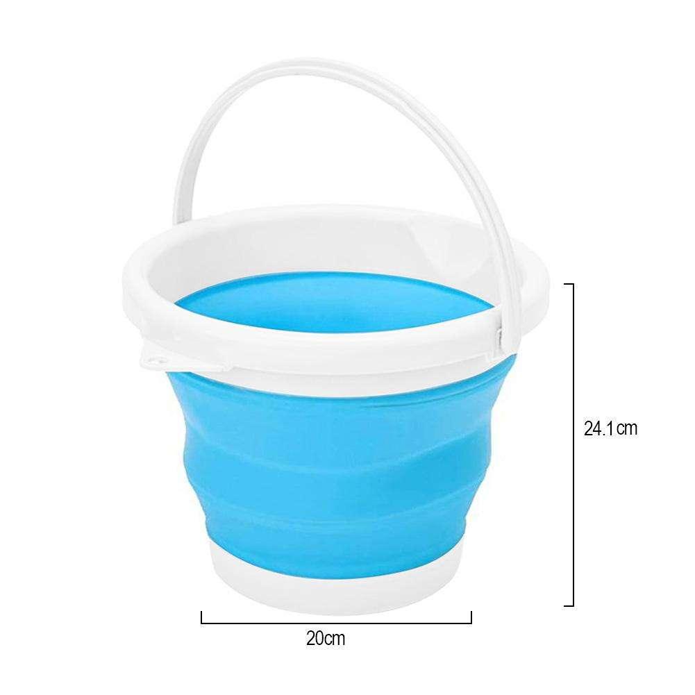 Ведро складное Collapsible Bucket туристическое 10 л - фото 2