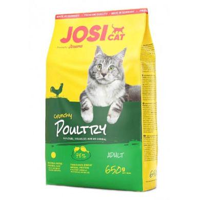 Сухой корм для взрослых кошек Josera Crunchy Poultry 650 г Домашняя птица