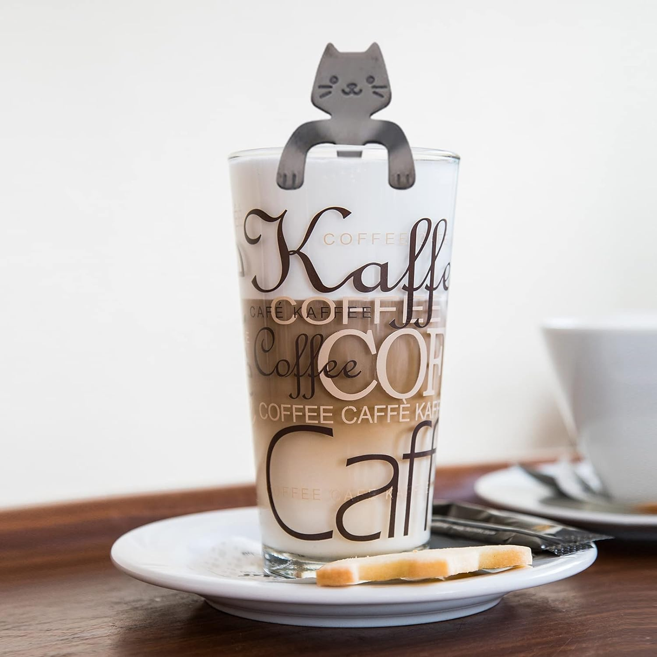 Чайная ложка с держателем на чашку в виде кота Черный (13949178) - фото 6 Чайная ложка с держателем на чашку в виде кота Черный (13949178) - фото 6