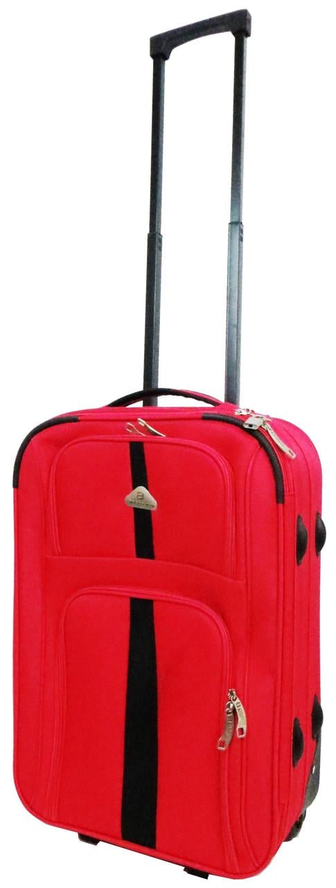 Чемодан малый тканевый ручной багаж Enrico Benetti Chicago Eb35037 904-50 31 л Красный