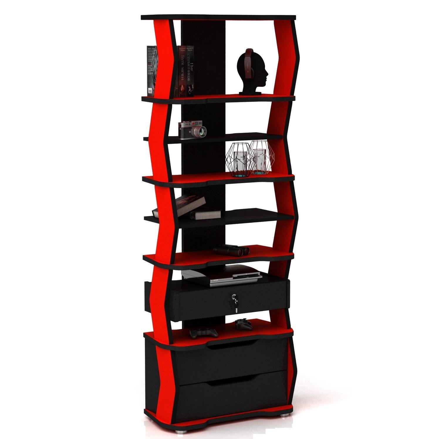 Стелаж геймерський XGamer GAMER CITY 5 ГМСXGGC5 Чорний