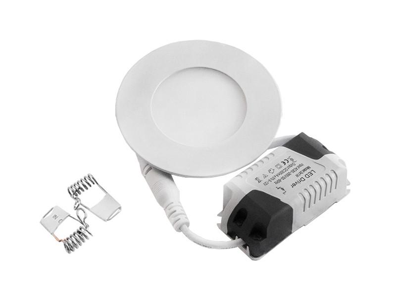 Светильник светодиодный врезной Downlight 3 Вт 6400К круглый (913)