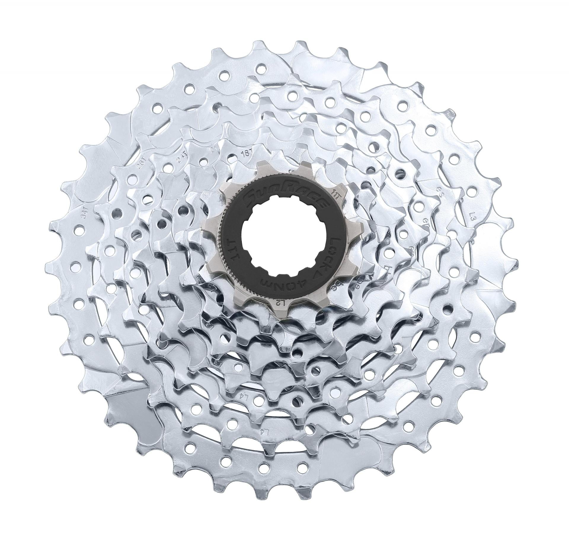Кассета 8-k 11-32T SUN RACE M55 MTB Zinc