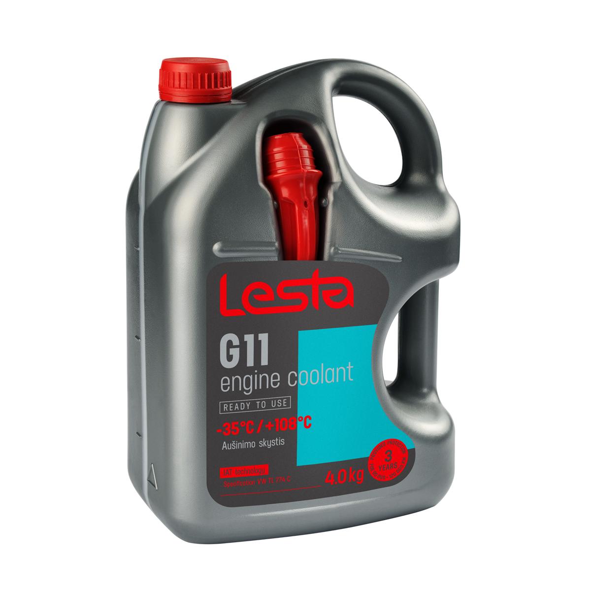 Антифриз G11 Lesta готовый -35 °C 4 кг Cиний (393717_AS-A35-G11LESTA/4-AO)